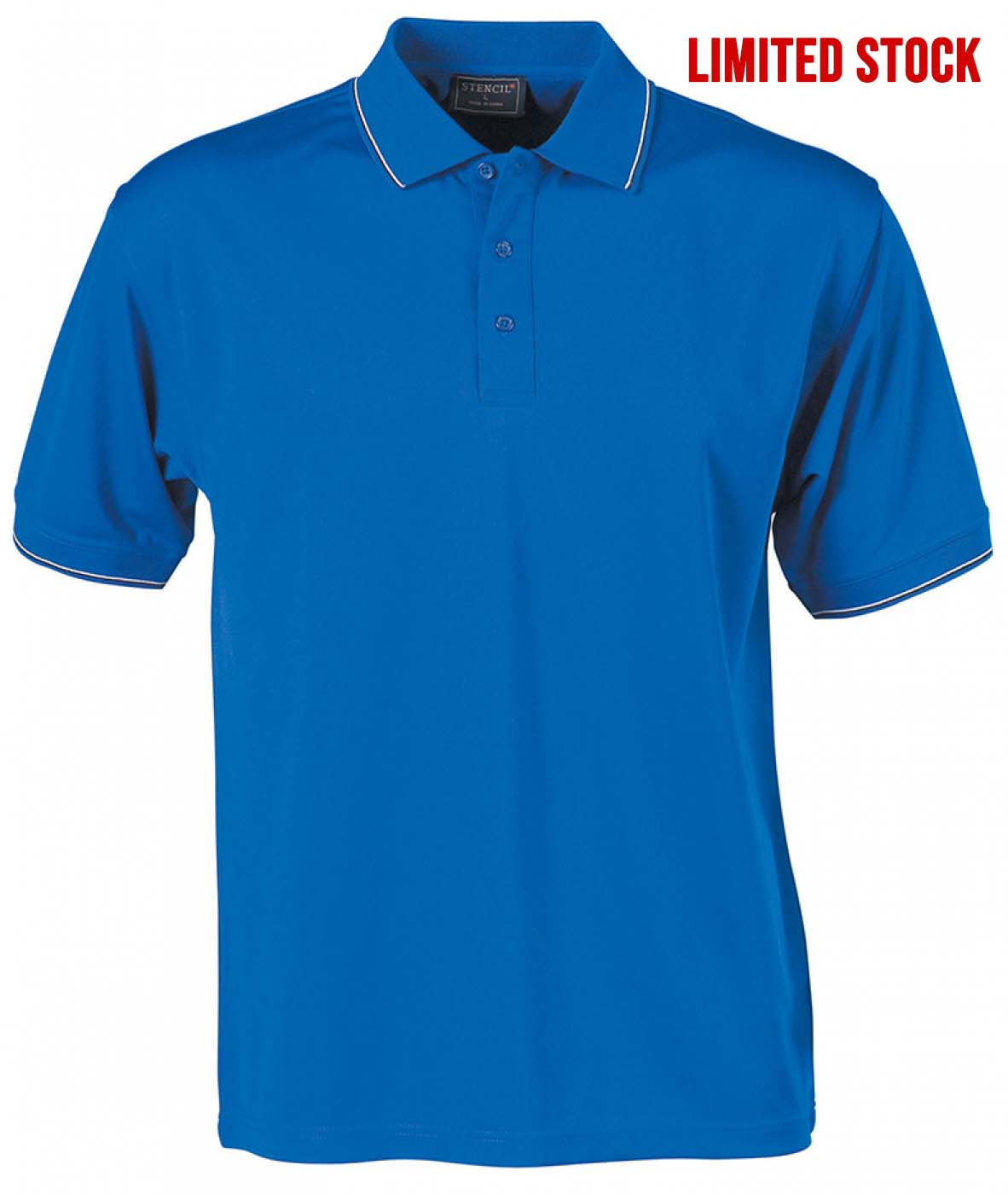 Stencil- Men's Lightweight C/D Polo (1010D)