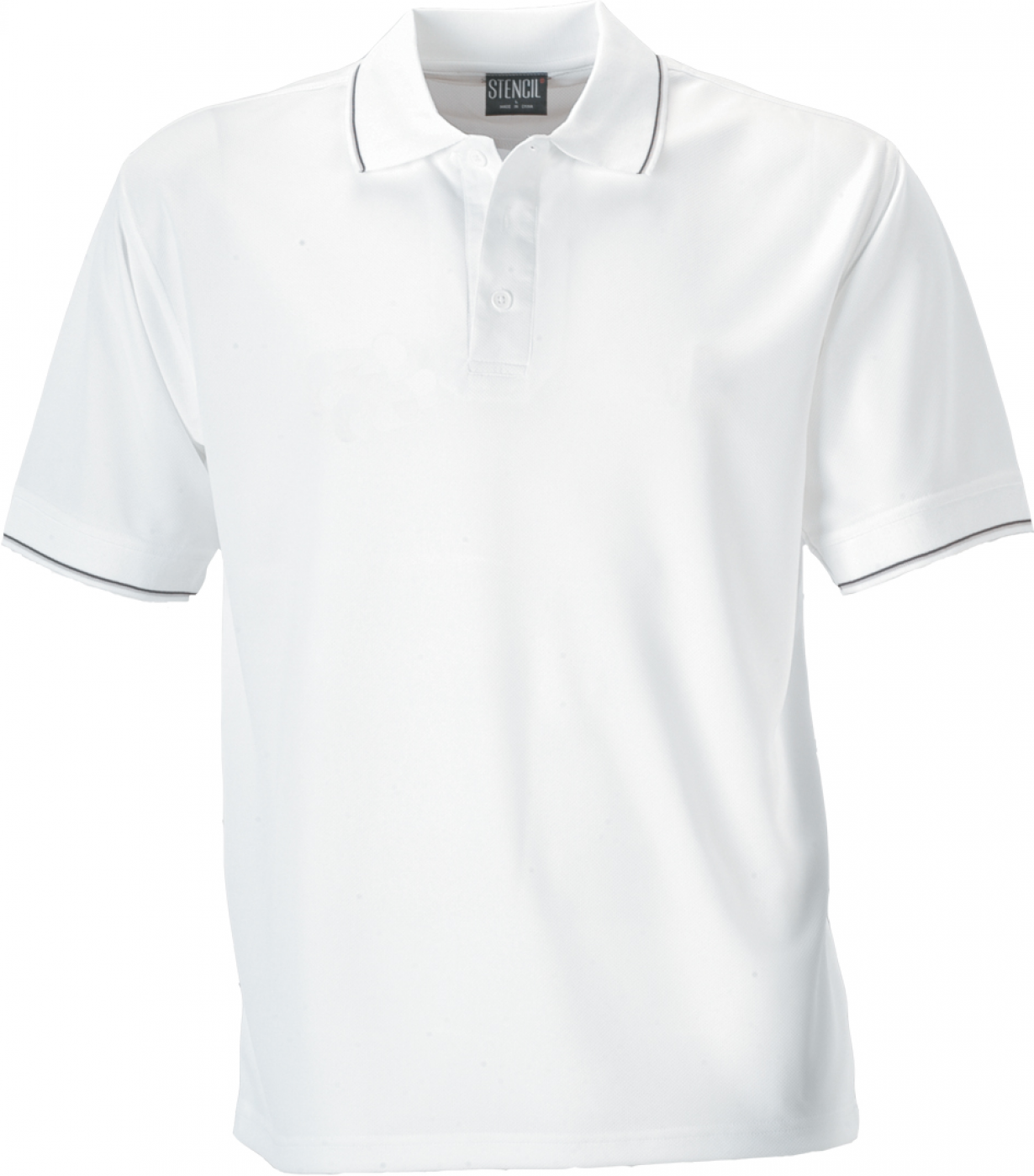 Stencil- Men's Lightweight C/D Polo (1010D)