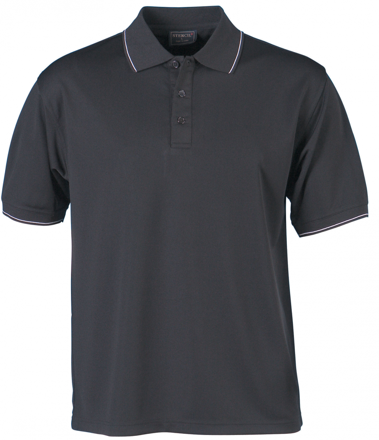 Stencil- Men's Lightweight C/D Polo (1010D)