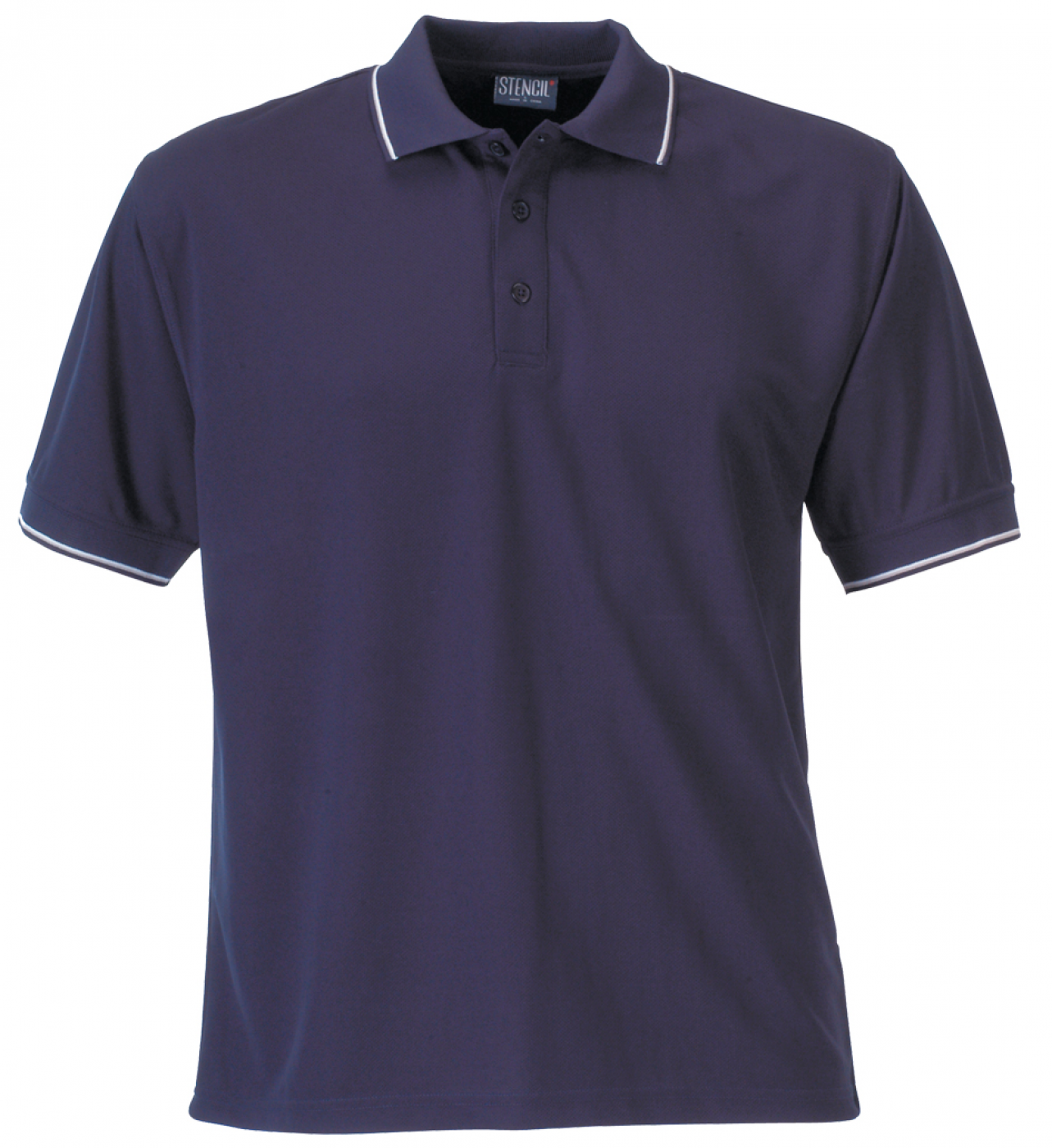 Stencil- Men's Lightweight C/D Polo (1010D)