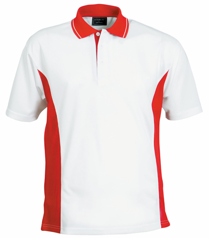 Stencil-Men's Active  S/S Polos-1031