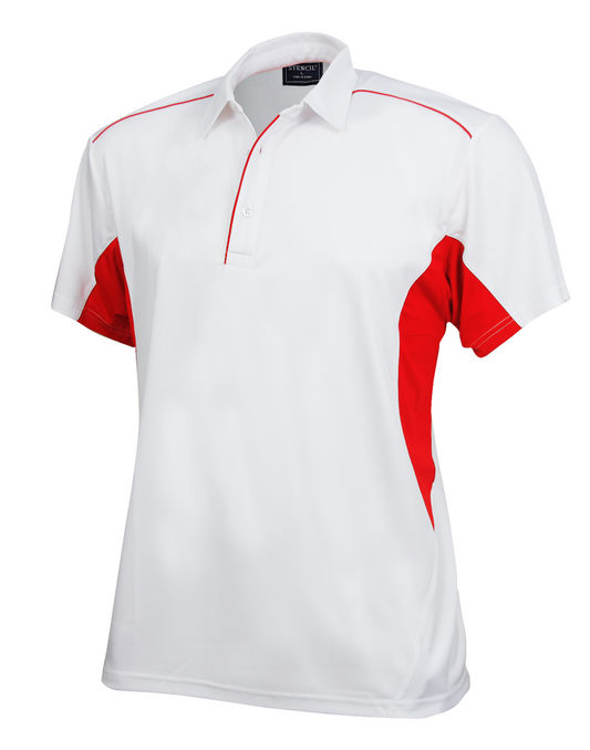 Stencil-Freshen Mens S/S Polo-(1061)