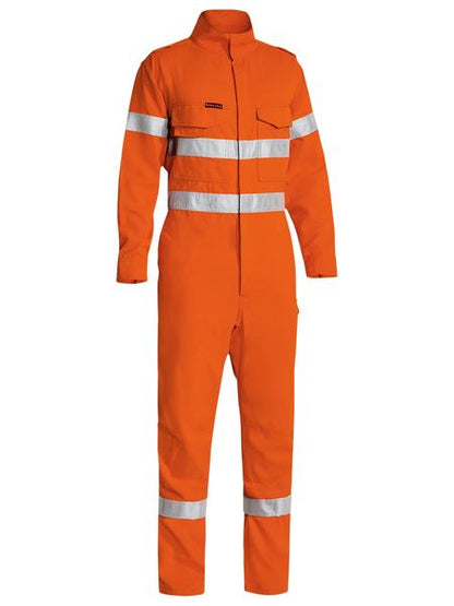 Bisley Tencate Tecasafe Taped Hi Vis FR Lightweight Engineered Coverall-BC8185T