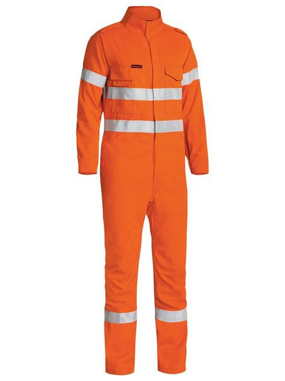 Bisley Tencate Tecasafe® Plus 700 Taped Hi Vis Engineered Fr Vented Coverall-BC8085T