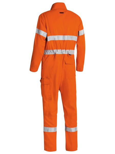 Bisley Tencate Tecasafe® Plus 700 Taped Hi Vis Engineered Fr Vented Coverall-BC8085T