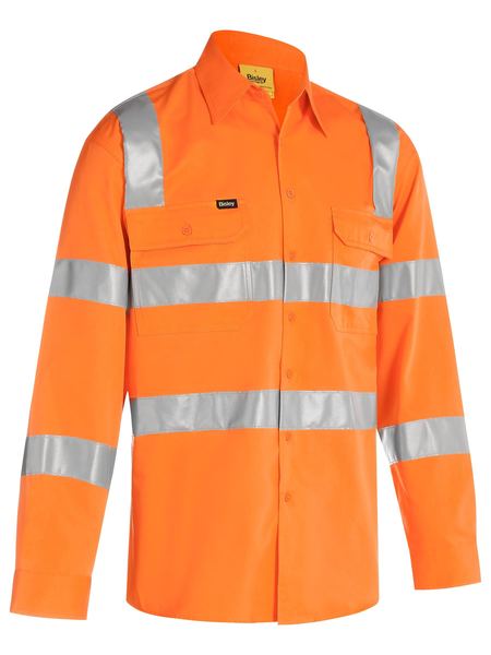 Bisley Taped Hi Vis Bio Motion Shirt-BS6016T