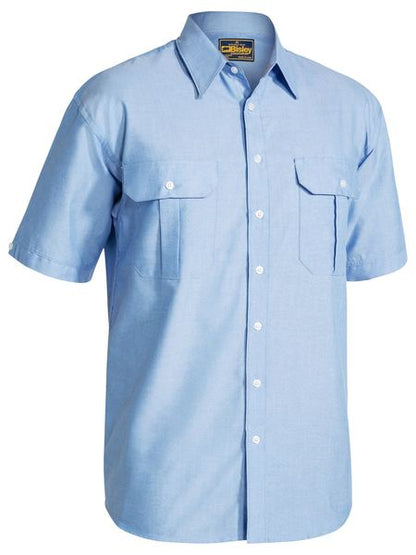 Bisley Oxford Shirt - Short Sleeve-BS1030