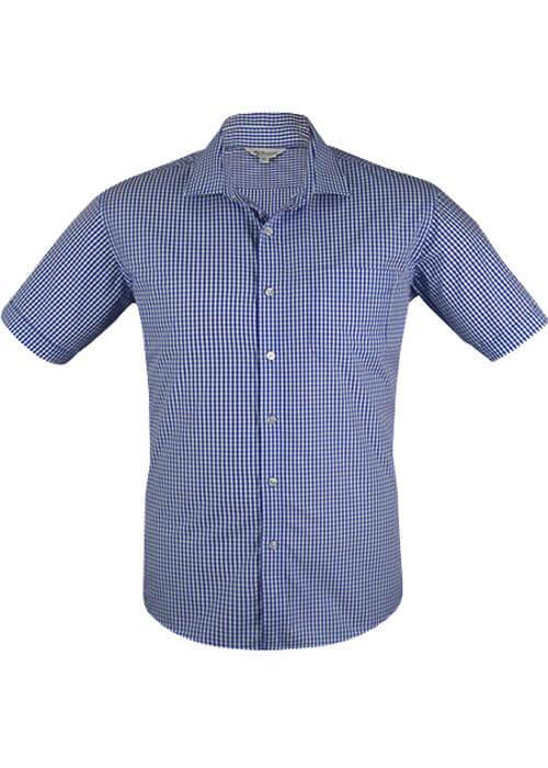 Aussie Pacific-Epsom Mens Shirt Short Sleeve-N1907S