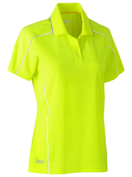 Bisley Womens Cool Mesh Polo Shirt-BKL1425