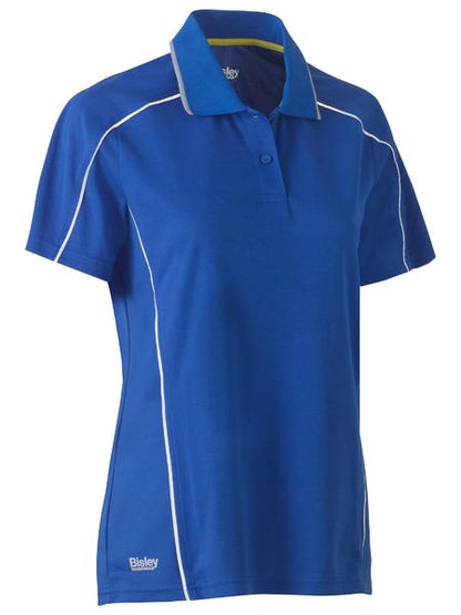 Bisley Womens Cool Mesh Polo Shirt-BKL1425