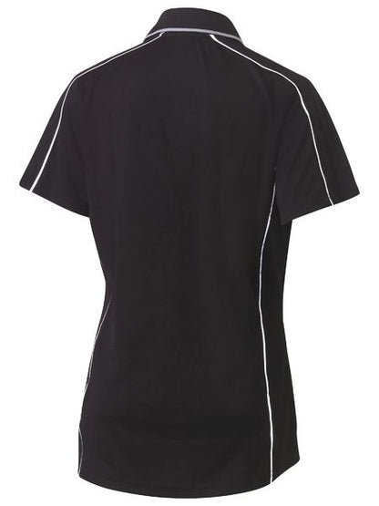 Bisley Womens Cool Mesh Polo Shirt-BKL1425