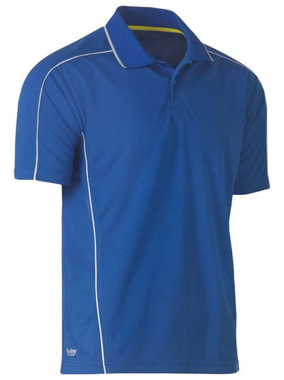 Bisley Cool Mesh Polo With Reflective Piping-BK1425