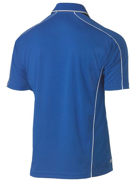 Bisley Cool Mesh Polo With Reflective Piping-BK1425