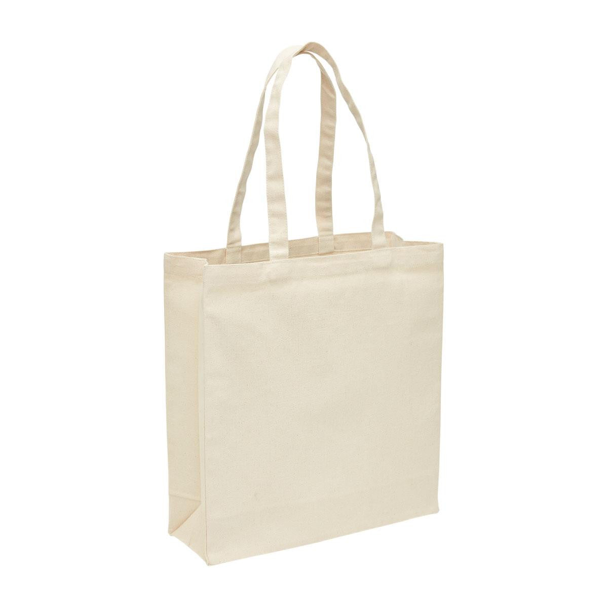 Legend Life-2002 Heavy Duty Canvas Tote with Gusset (Pack of 15)