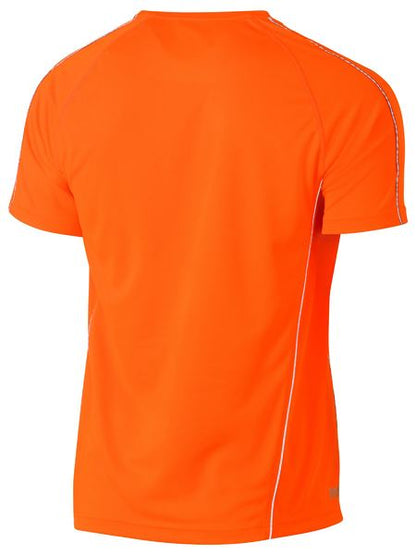 Bisley-Cool Mesh Tee With Reflective Piping-BK1426