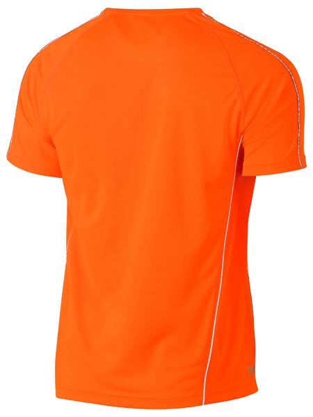 Bisley-Cool Mesh Tee With Reflective Piping-BK1426