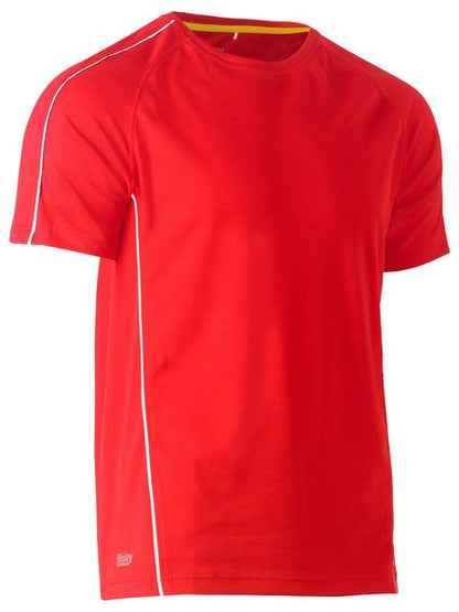 Bisley-Cool Mesh Tee With Reflective Piping-BK1426