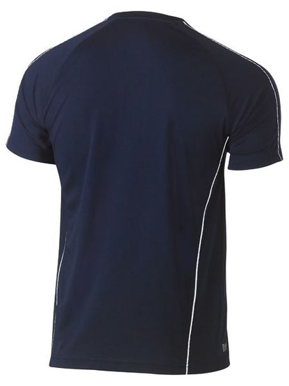 Bisley-Cool Mesh Tee With Reflective Piping-BK1426