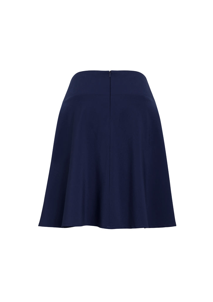 Biz Corporates Womens Bandless Flared Skirt 20718 - Star Uniforms Australia