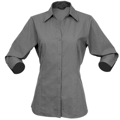 Stencil-Silvertech Ladies 3/4s Shirt (2136Q)