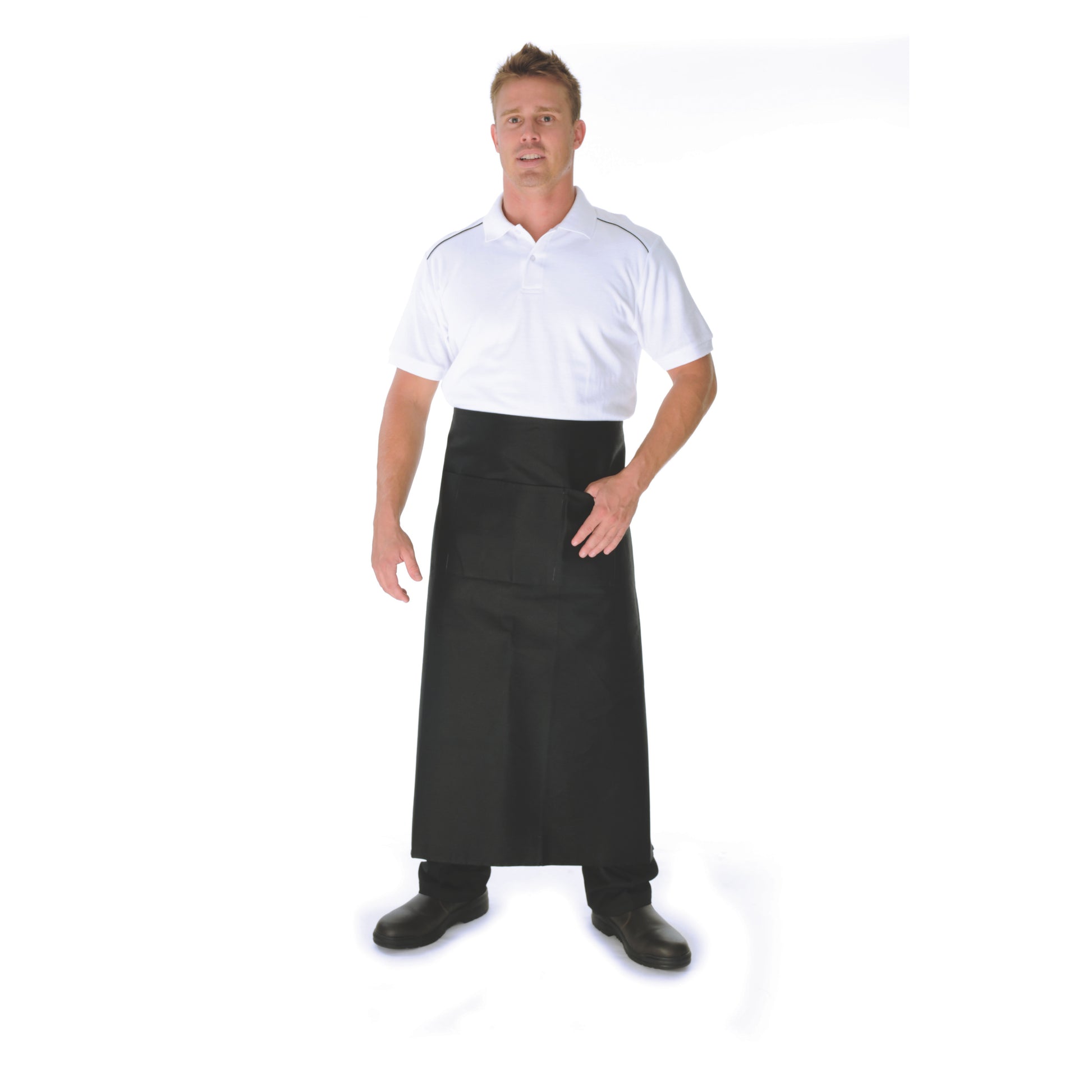 DNC Cotton Drill Continental Aprons With Pocket 2401 - Star Uniforms Australia