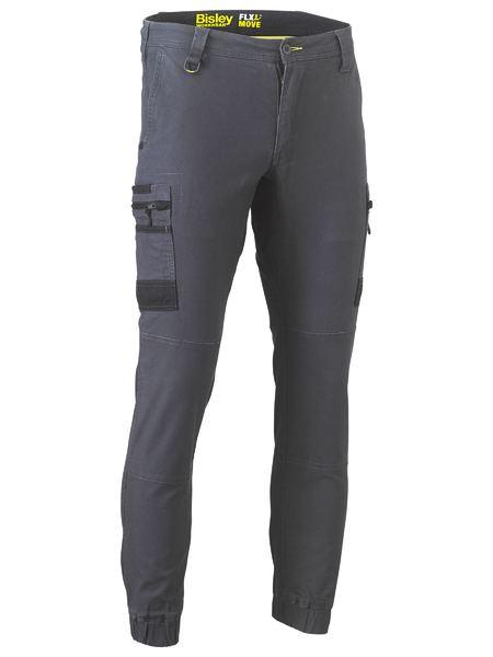 Flx & Move™ taped stretch denim cargo cuffed pants - BPC6335T