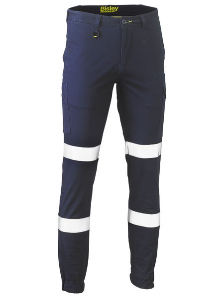 Bisley Taped Biomotion Stretch Cotton Drill Cargo Pants-BPC6028T