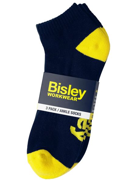Bisley-Ankle Sock (3XPack)-BSX7215