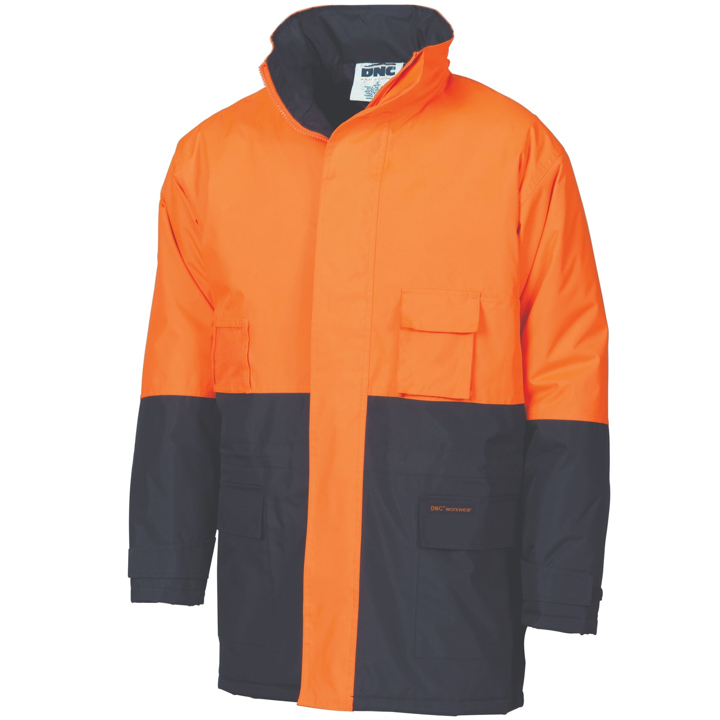 DNC HiVis two tone parka 3766 - Star Uniforms Australia