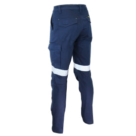 DNC-SlimFlex Cushioned Knee Pads Segment Taped Cargo Pants-3371