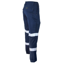 DNC-SlimFlex Bio-Motion Segment Taped Cargo Pants- Elastic Cuffs-3378
