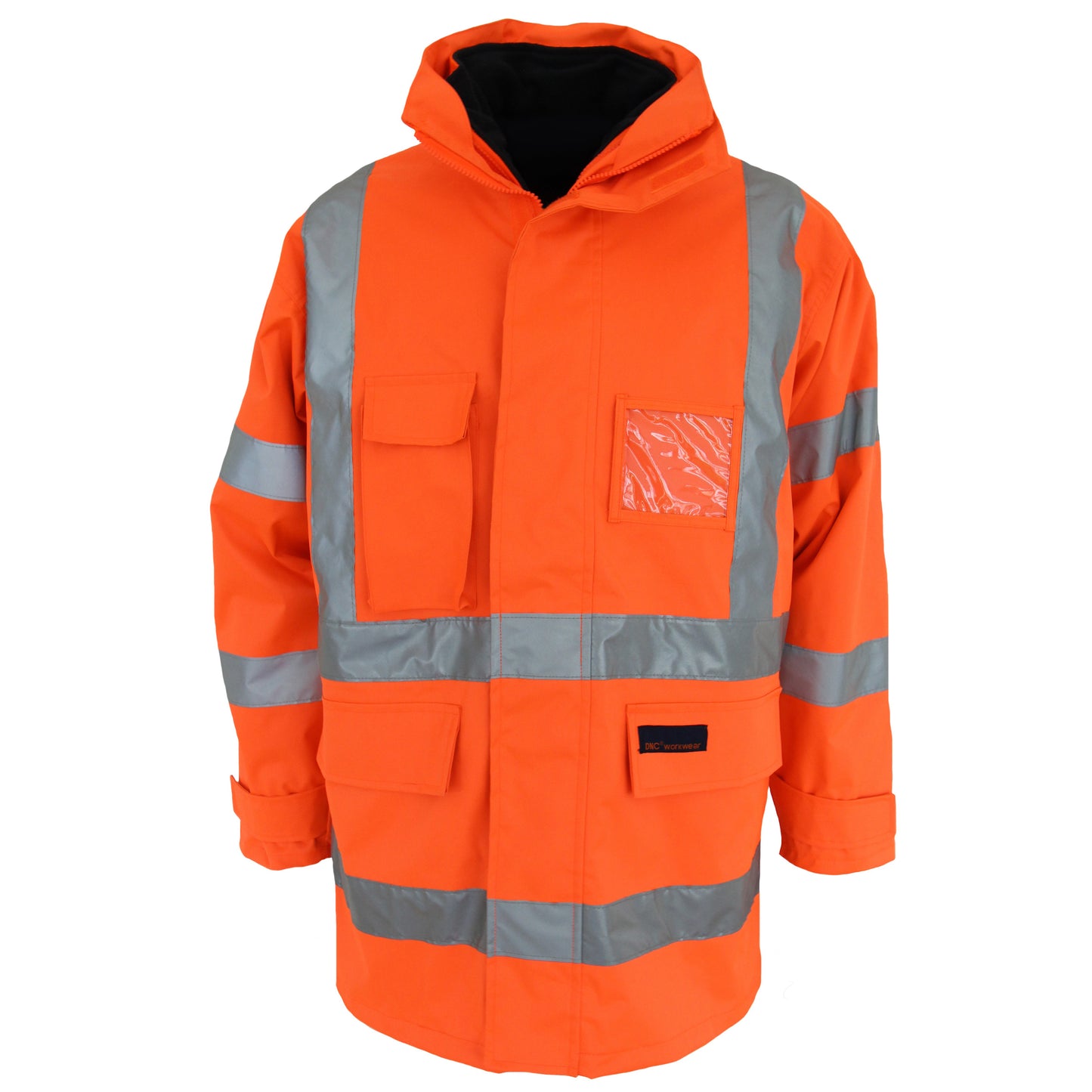 DNC HiVis "6 in 1" Breathable rain jacket Biomotion - Star Uniforms Australia