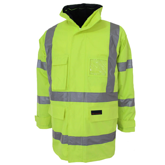 DNC HiVis "6 in 1" Breathable rain jacket Biomotion - Star Uniforms Australia