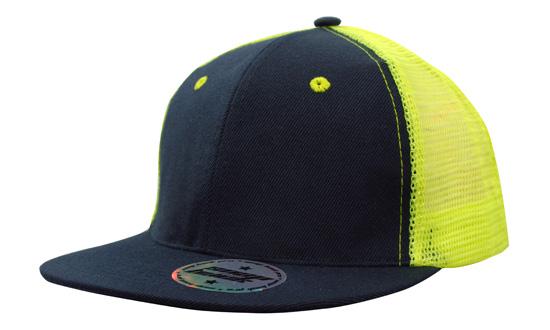 Headwear-Premium American Twill with Mesh Back & Snap Back Pro Styling - 3818