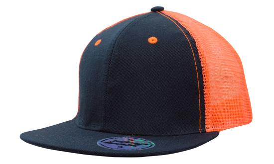 Headwear-Premium American Twill with Mesh Back & Snap Back Pro Styling - 3818