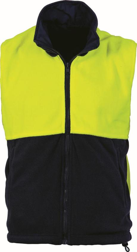Dnc Hivis Two Tone Reversible Vest (3826) - Star Uniforms Australia