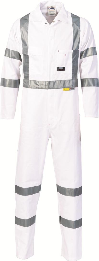 DNC Rta Night Worker Coverall With 3M 8910 R/Tape 3856 - Star Uniforms Australia