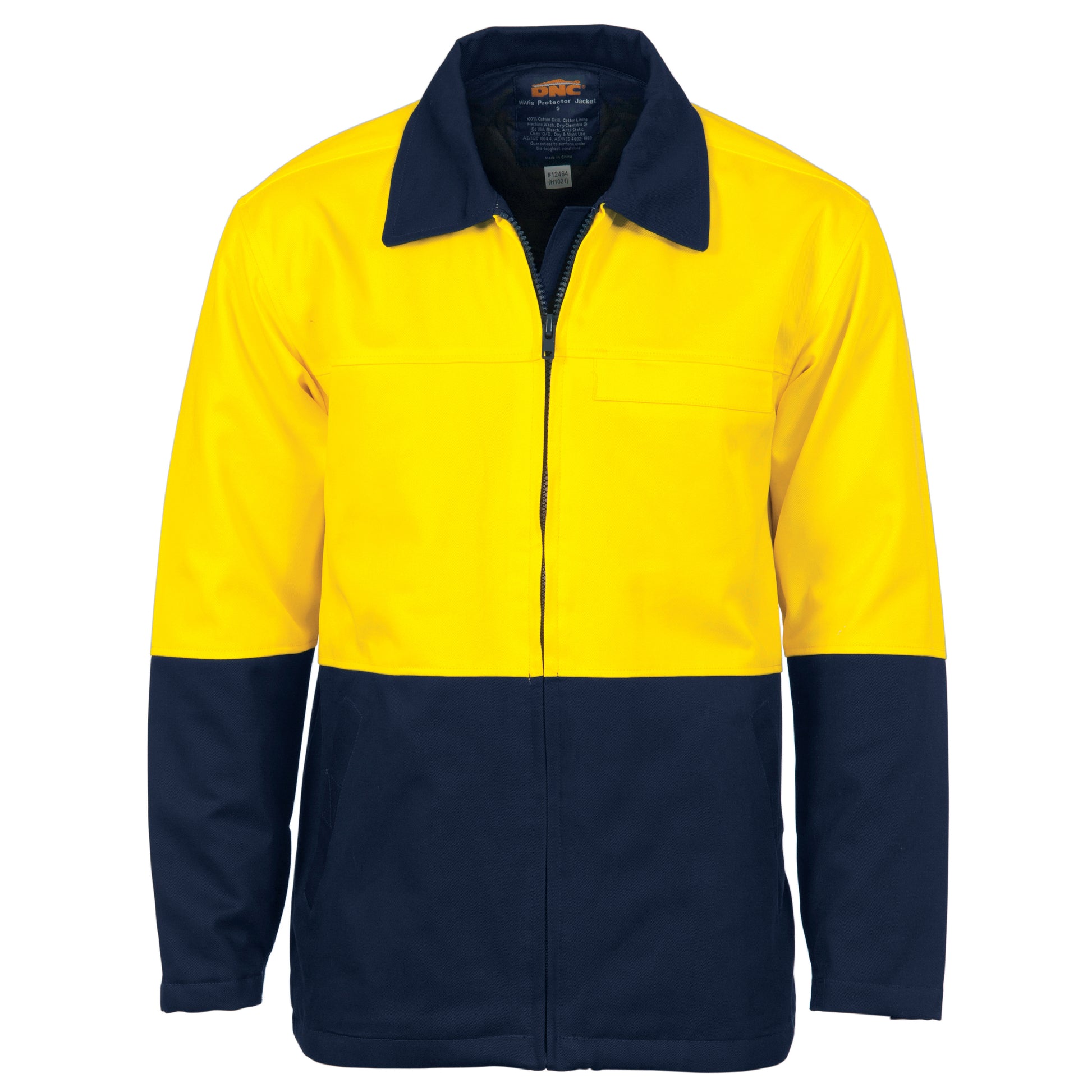 HiVis Two Tone Protect or Drill Jacket 3868 - Star Uniforms Australia