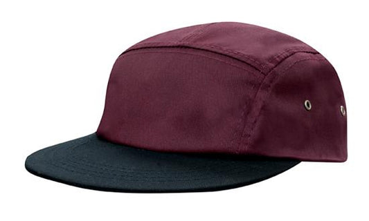 Headwear -  Cotton Twill Square Front -3899