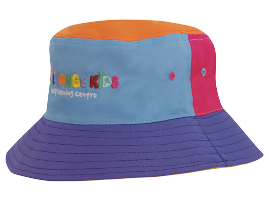 Headwear - Breathable Poly Twill Childs Bucket Hat - 3941
