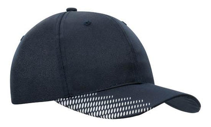 Headwear Breathable Poly Twill with Peak Flash Print - 4007