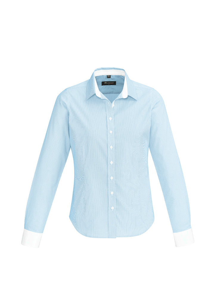 Biz Corporates Womens Fifth Avenue Long Sleeve Shirt 40110 - Star Uniforms Australia