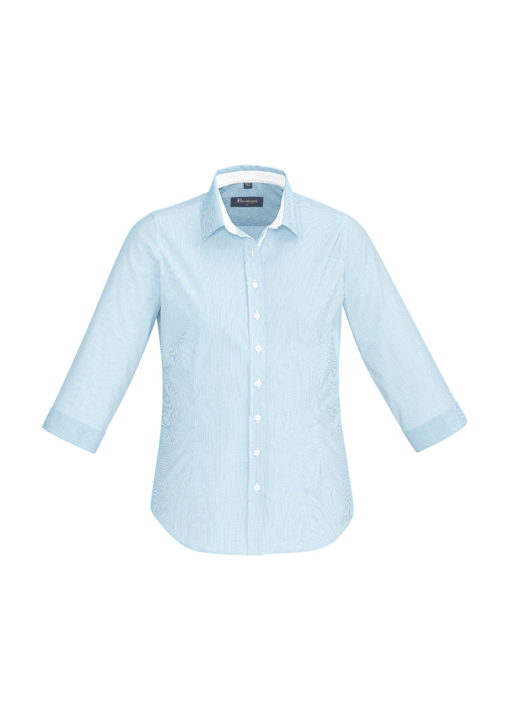 Biz Corporates Women Fifth Avenue 3/4 Sleeve Shirt 40111 - Star Uniforms Australia