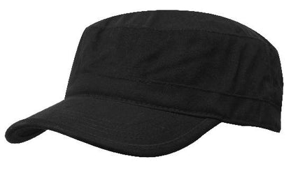 Headwear-Sports Twill Military Cap-4025