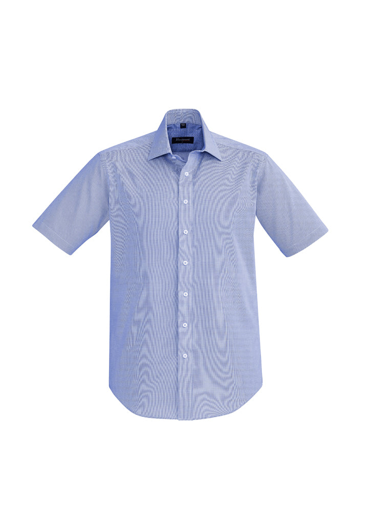 Biz Corporates Mens Hudson Short Sleeve Shirt 40322 - Star Uniforms Australia