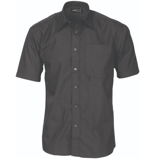 DNC Polyester Cotton Business Shirt - Short Sleeve 4131 - Star Uniforms Australia