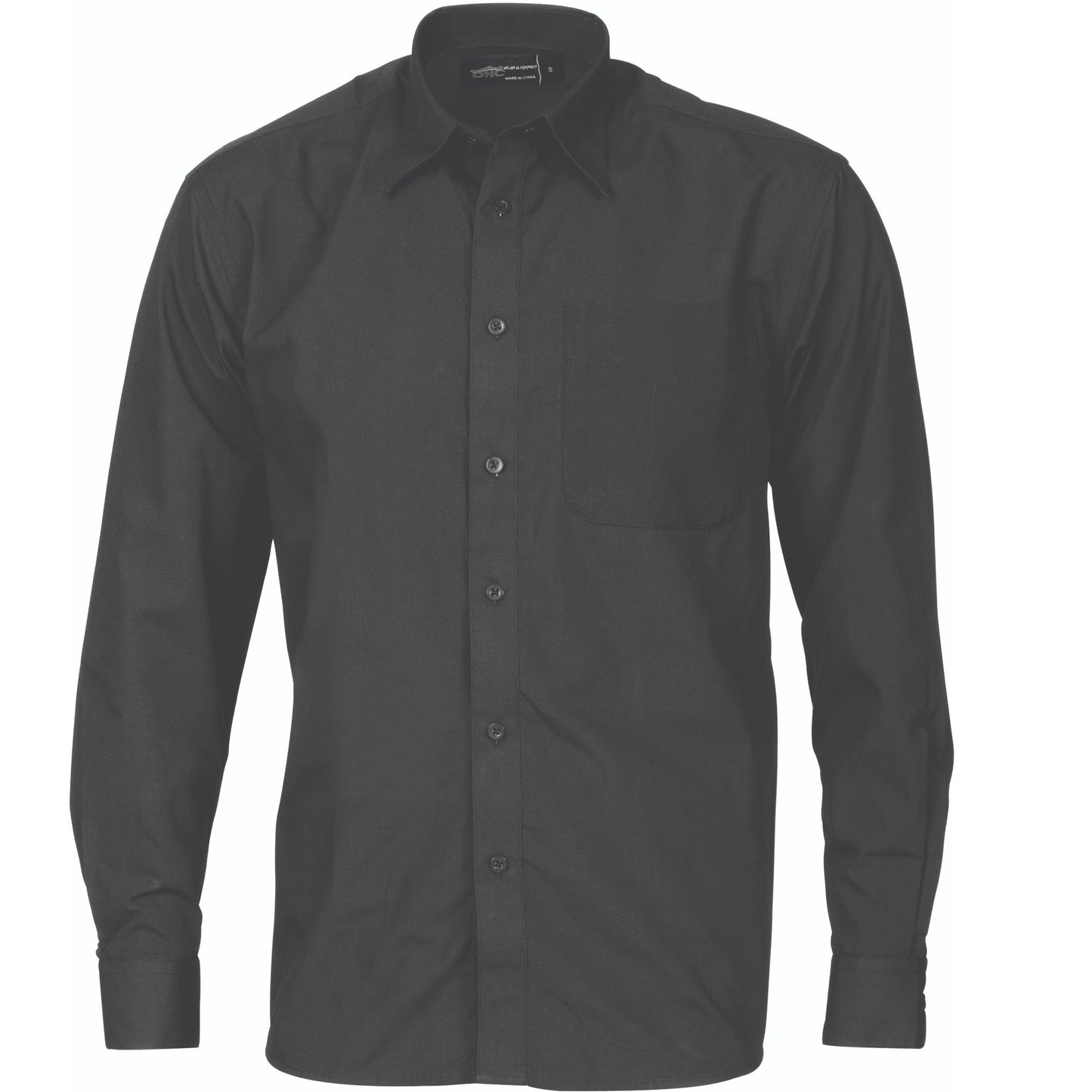 DNC Polyester Cotton Business Shirt - Long Sleeve 4132 - Star Uniforms Australia