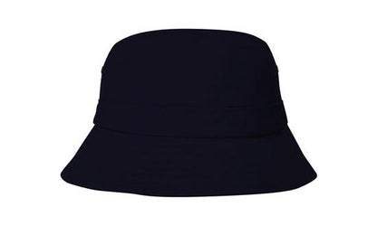 Headwear Brushed Sports Twill Youth Bucket Hat - 4133