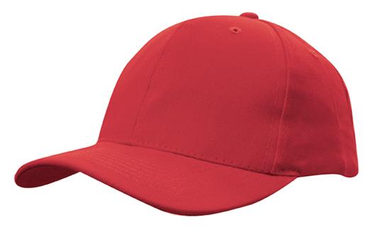 Headwear-Brush Heavy Cotton Cap with snap back-4141