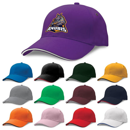 Legend Life-4289 Sandwich Peak Cap (Pack of 10)